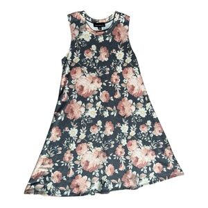 Floral Sleeveless Casual Dress